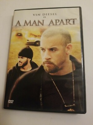 A Man Apart DVD Wide & Full Frame Vin Diesel Special Features Tested & Works VGC