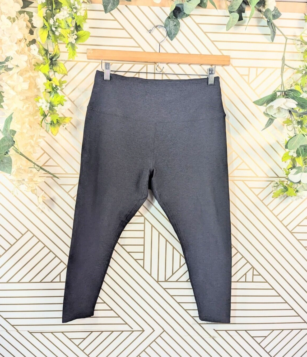 beyond-yoga spacedye cropped heather leggings