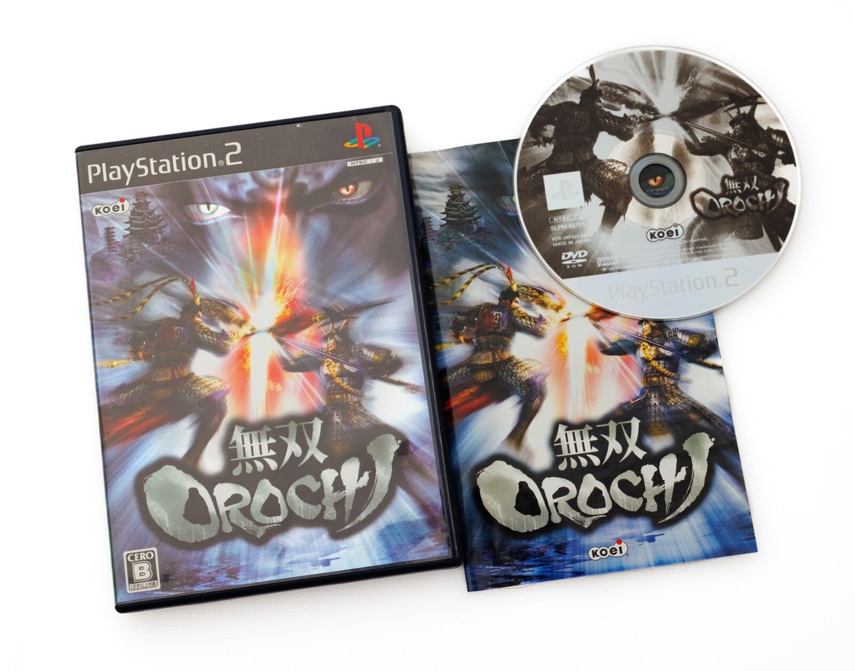 PS2 Warriors Orochi for Sony PlayStation 2 Black Label Complete