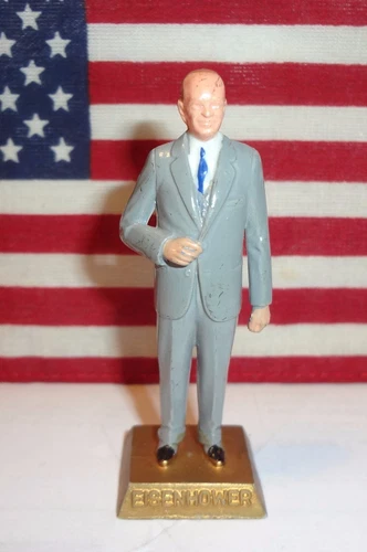 PRESIDENT Eisenhower Vintage 1960s Marx Presidents 2.5" Figure