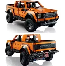 2024 1379Pcs F-150 Truck Blocks Pick up Off-Road Bricks MOC  Assembly Toy.