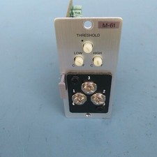 TOA Microphone Input Module With Compressor Model M-61 For 900 Series Amp , w15