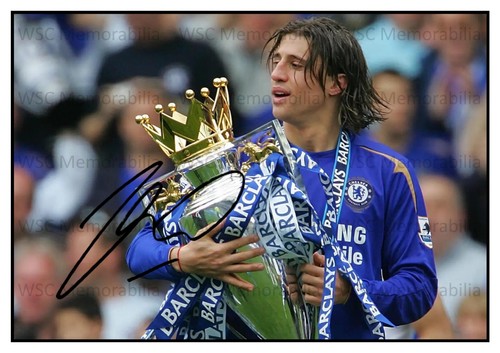 12584. Hernan Crespo Signed Pictures A4 Prints Chelsea AC Inter Milan Parma etc.