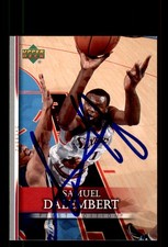 Signed Basketball Card Auto Samuel Dalembert 2007-08 Upper Deck First Edition