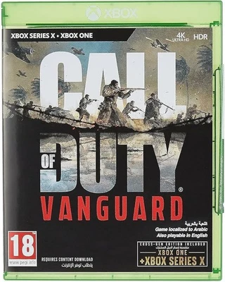 Xbox Series X Call of Duty® Vanguard World War II Video Game Sealed