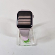 Unlocked Apple Watch Series 9 45MM Pink Aluminum Starlight Sport Band MRML3LL/A