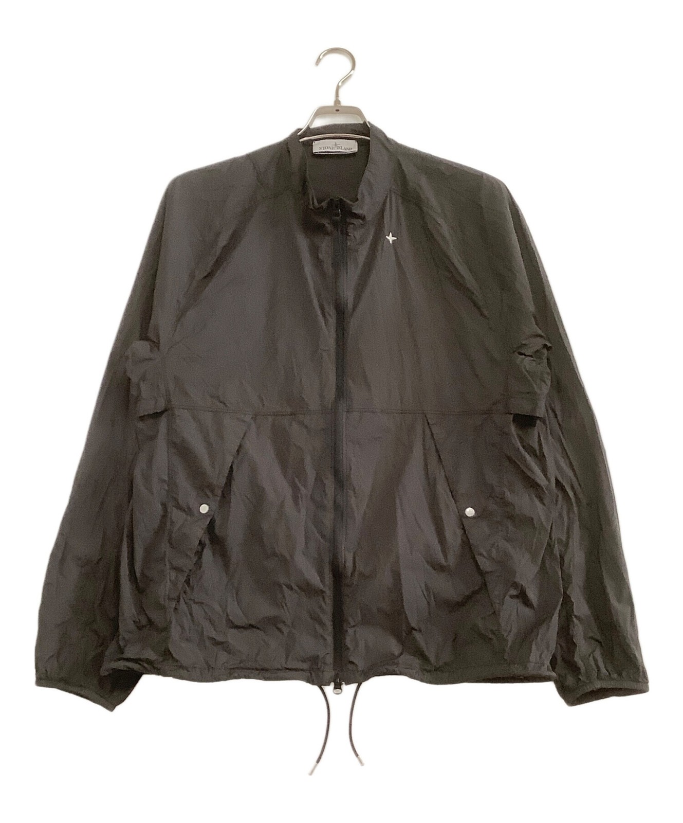 STONE ISLAND/ Packable Jacket in High Performance Fabric/ Stellana/ Black/ Size: