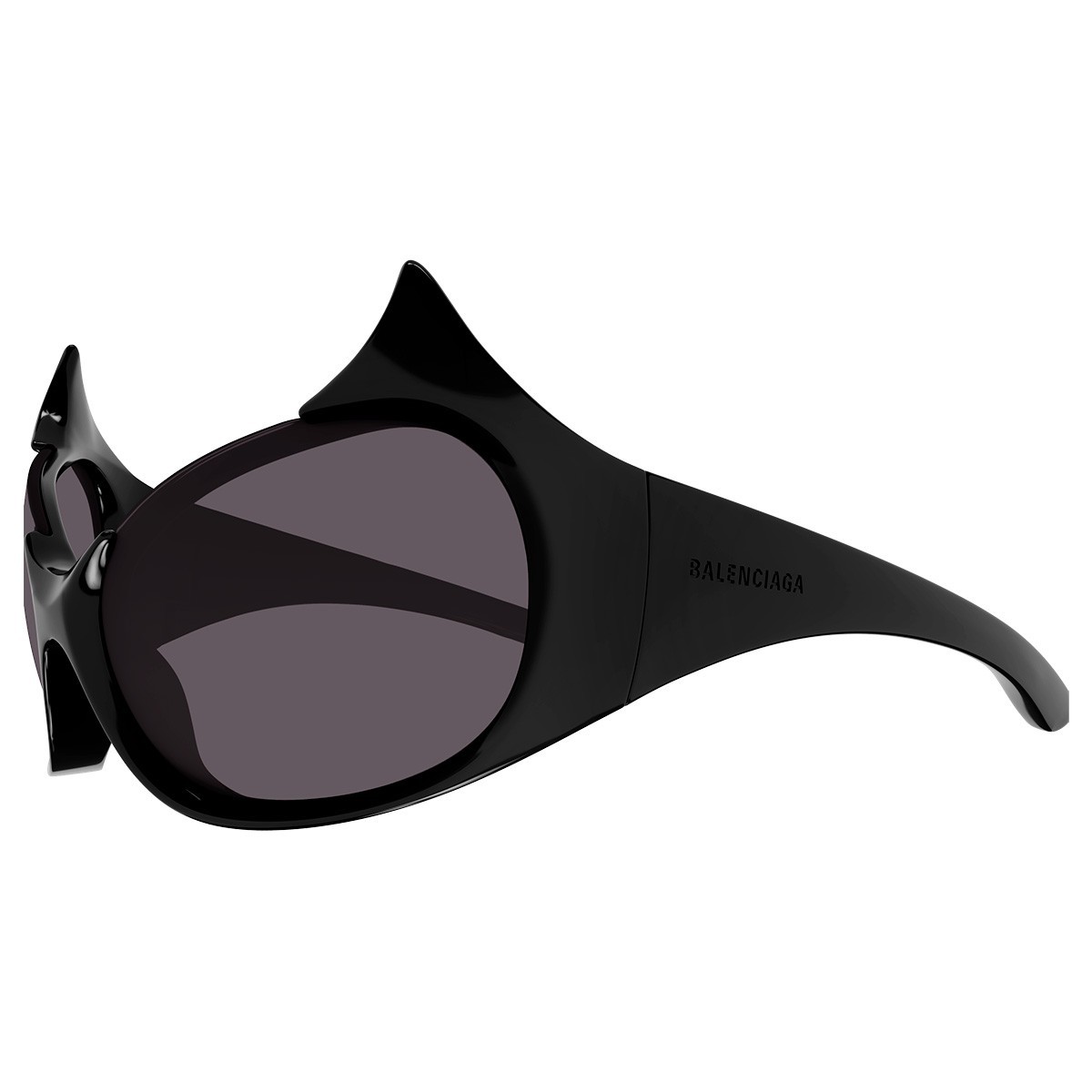 Balenciaga BB0284S Sunglasses – Black Shield – Authentic – Made in Italy thumbnail 2