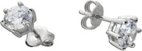 SolitäR Ohrstecker Sterling Silber 925 WeißE Zirkonia Steine