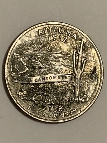 2008-D 50 State Quarters Arizona — photo from the most recent tracked eBay sale