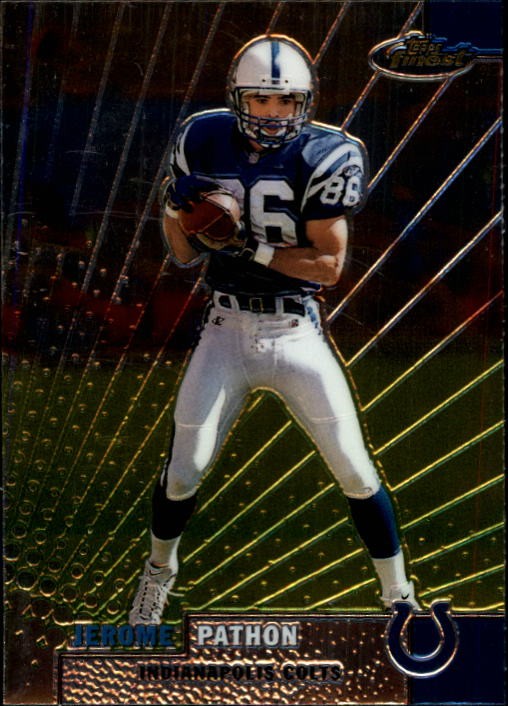 1999 Finest #112 Jerome Pathon - FB