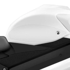 BLOQ SUZUKI GSX-R600 (2008-2010) Motorcycle Tank Grips HiGrip - CLEAR