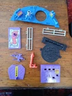 Vintage 1990 TMNT Technodrome Playset Parts Lot