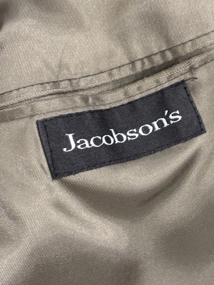 VTG 60s 44S Hart Shaffner Marx Blazer Coat Pure Virgin Wool/Grayish-44 - Image 4 of 4