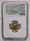 1993 1/4 OZ $10 Gold American Eagle NGC Authenticated Bullion