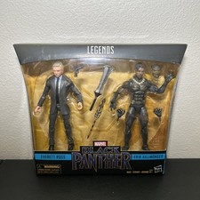 Hasbro Marvel Legends Series Black Panther EVERETT ROSS & ERIK KILLMONGER Set