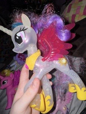 Hasbro My Little Pony Princess celestia Battery Operated Light-Up Toy