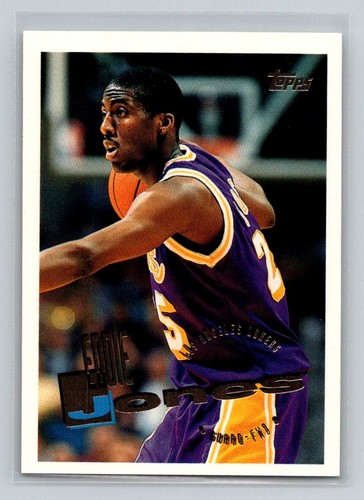 1995 Topps Basketball Eddie Jones #132 PSA 9