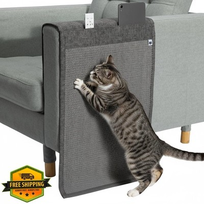 The Cat Ladies Dark Grey Sofa Scratching Mat Pocket