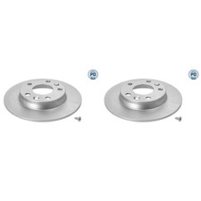 2x MEYLE-PD 260mm BREMSSCHEIBEN HINTEN passend für RENAULT ZOE | 16-15 523 0005/