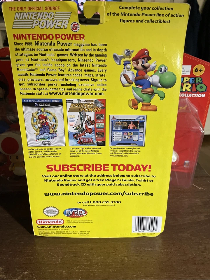 Фигурка Nintendo Power Presents - Super Mario Sunshine Yoshi - JoyRide (ЗАПЕЧАТАННАЯ) - Изображение 2 из 4