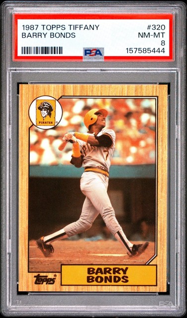 Barry Bonds 1987 Topps Topps