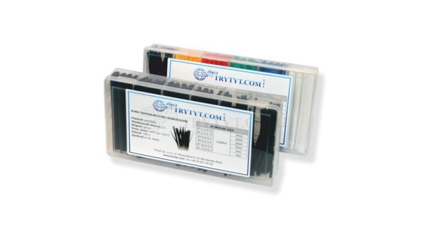 5902887070815 Zestaw Rurek Termokurczliwych Kolorowych RT-BOX100-10MIX Trytyt-image