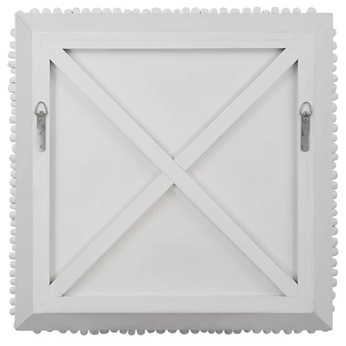 Uttermost Portside White Wood Wall Panel - Picture 4 of 6