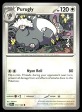 purugly pokemon card value TCG: Battle Styles Evolves from Glameow Type Pokemon Platinum Common Purugly G