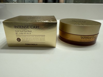 TONYMOLY Intense Care Gold Snail Eye Mask Pot, Infused With 24k Gold 3oz/90g