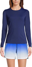 Women'S Sunshade UPF 50 Long Sleeve Rash Guard Swim Tee