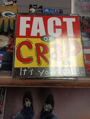 Fact Or Crap Its Your Call Boardgame New/Sealed 2006