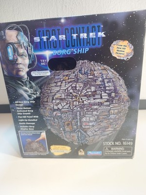 Playmates Star Trek Borg Sphere Sealed Working Sounds