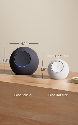 Amazon Echo Dot Max (newest model), Alexa speaker with Pack of 1