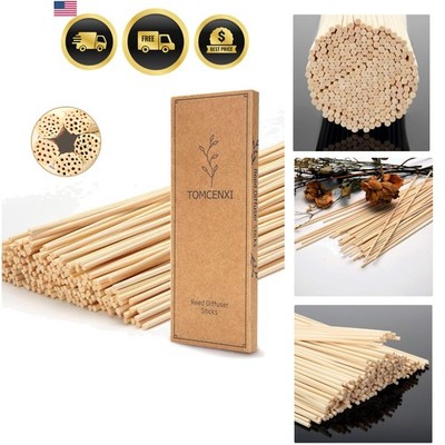 120PCS Reed Diffuser Sticks,10 Inch Natural Rattan Wood Sticks,Diffuser Refil...