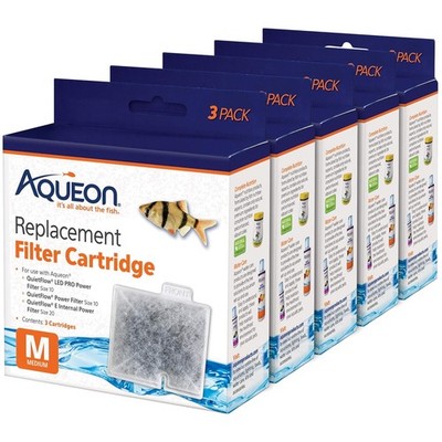 Activated Carbon Fish Tank Filter - 15 Replacements