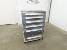 Lyon MSS II Tool Cabinet Chest 6 Drawer 28x30x44" Gray Lista Stanley Vidmar