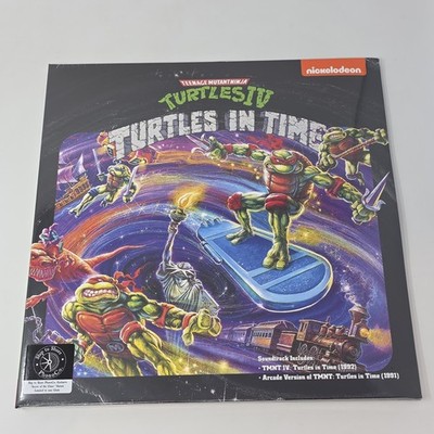 Teenage Mutant Ninja Turtles IV TMNT In Time OST VGM Vinyl LP Record Glow GITD
