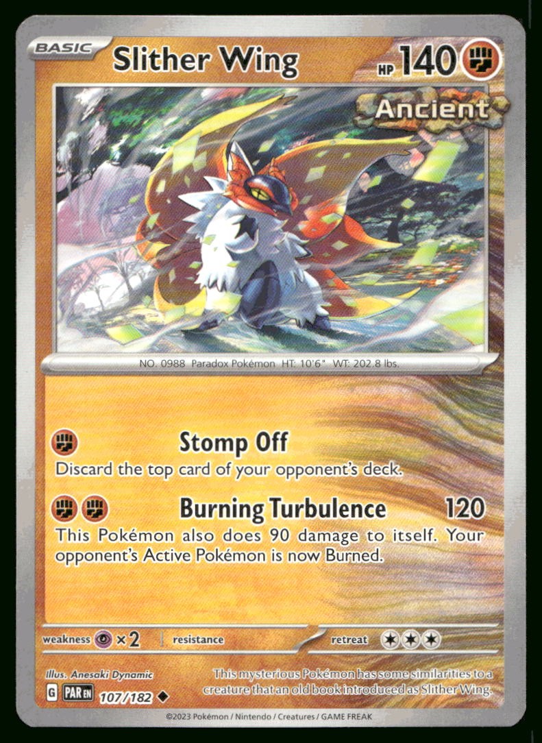 Pokemon Slither Wing #107/182