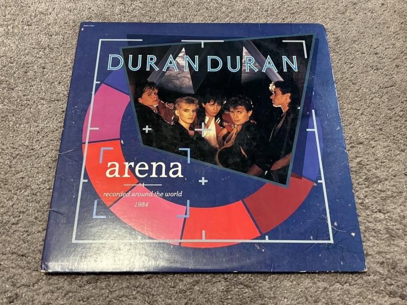 Duran Duran Arena 1984 Capitol Records New Wave Pop Rock 12'' Vinyl w/Booklet