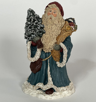 Santa Blue Robe June McKenna 1988 Santa Blue Robe Christmas Tree 7