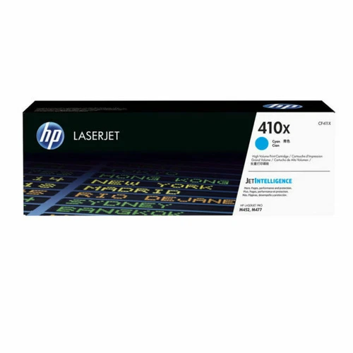 HP 410X Cartouche de Toner à Jet Laser - Cyan (CF411X)