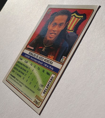 2004-05 Ronaldinho FC Barcelona #48 Las Fichas de La Liga Mundicromo Legend - Picture 12 of 12
