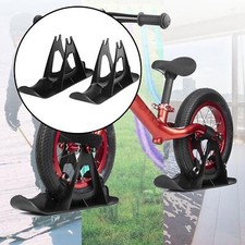 Ski Balance Bike Sled 2-in-1 Child Kids Winter Toy Snow Sledge Attachment Gift