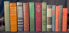 Lot of 12: Classics Hardcover - Decor Staging VG+ Over 60 Novels +Essays & Poems