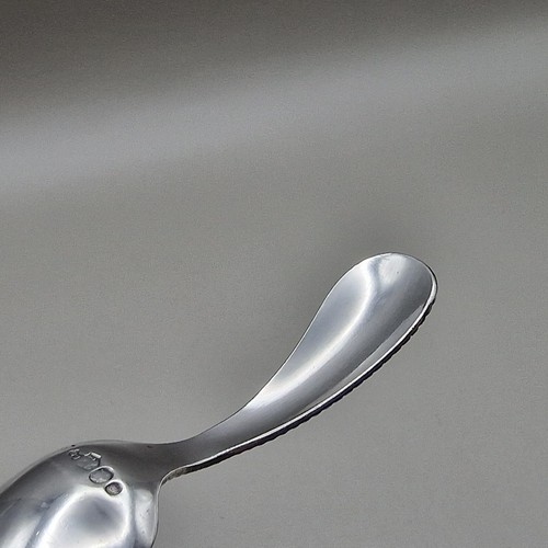 Antique Dutch Solid Silver Tea Caddy Spoon/Sugar Scoop 1919 - Picture 18 of 20