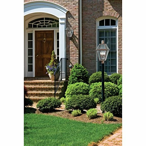 Quoizel RO9014AC 4-Light Rue De Royal Outdoor Lantern in Aged Copper - Picture 2 of 3