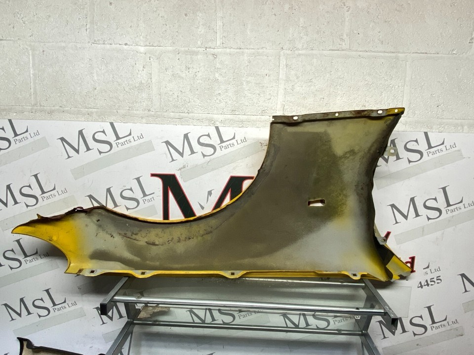 (AS) MERCEDES BENZ W170 SLK R170 FRONT WING LEFT SIDE YELLOW (DENTED ...