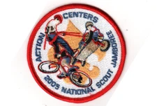 2005 Jamboree Action Centers JSP Red Bdr (AR360)