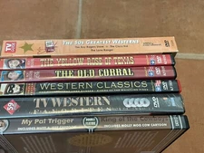 TV Westerns DVD Roy Rogers Gene Autry Cisco Kid LOT x 6
